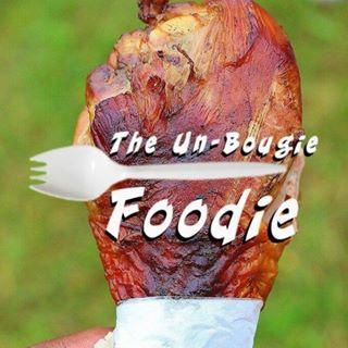 Un Bougie Foodie graphic photo logo